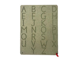 Wooden Letter Writing Practise Board - English Upper Case