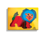 Lion Wooden Jigsaw Tray Puzzle 12 inches x 9 inches