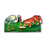 Fox and the Crane - Story Cut-outs