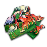 Fox and the Crane - Story Cut-outs