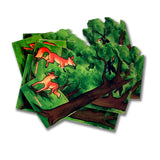 Fox and Crow - Story Cut-outs
