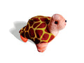 Tortoise hand puppet with patterned shell