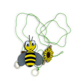 Climbing Honeybee in two strings for fun and exercise