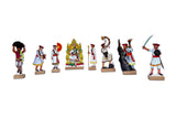 Mavale (मावळे) Cutouts with Wooden base - For Diwali Fort Decoration