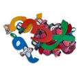 Gujarati pictorial number cut-outs with picture counters