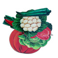 Big vegetable cut-outs: cauliflower, pumpkin, okra and more
