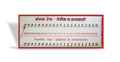 Number line board from –10 to 10 headed संख्या रेषा – बेरीज व वजाबाकी, Number line addition and subtraction