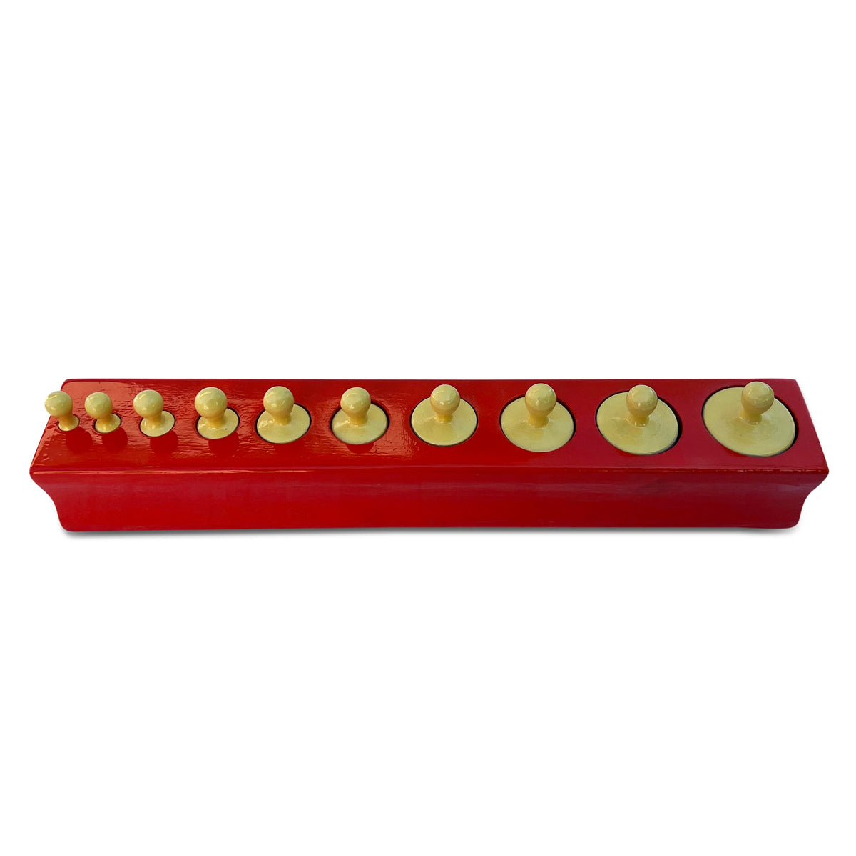 Cylinder block No. 1 with all cylinders in their sockets