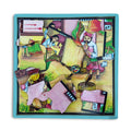 Nagpanchami festival tray puzzle with village celebration scene
