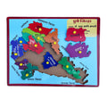 पुणे जिल्हा map puzzle with Marathi taluka names