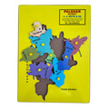 Palghar District map puzzle in English with talukas such as Dahanu, Talasari, Vasai and Vada