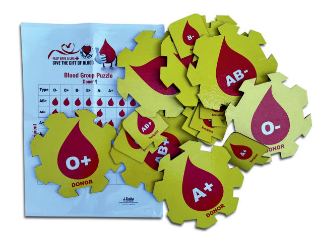 Blood Group Puzzle – Learn Blood Compatibility Through Play