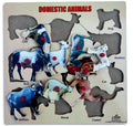 Domestic Animals Knobbed Puzzle – Learn Domestic Animals Names Through Play (10 Pieces)
