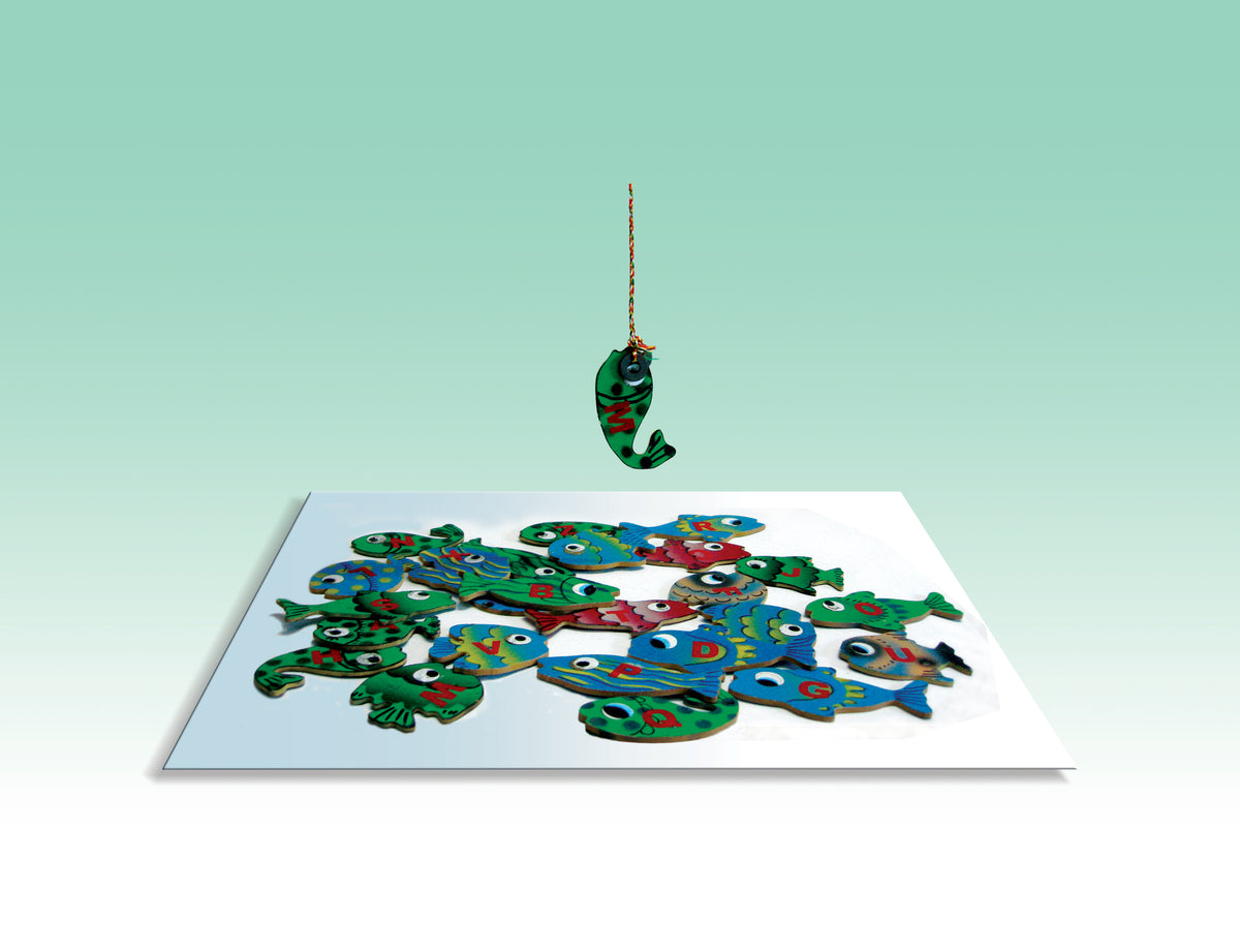 Fish Game Letters in English