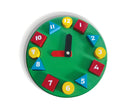 Circular Wooden Blocks Clock