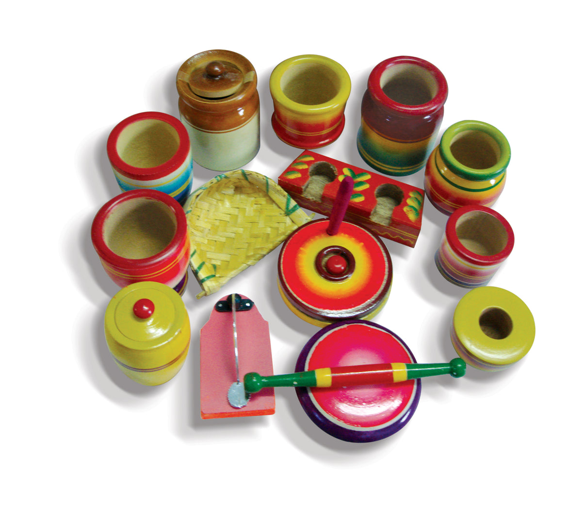 Kitchen Set - भातुकलीचा संच - Large - Wooden