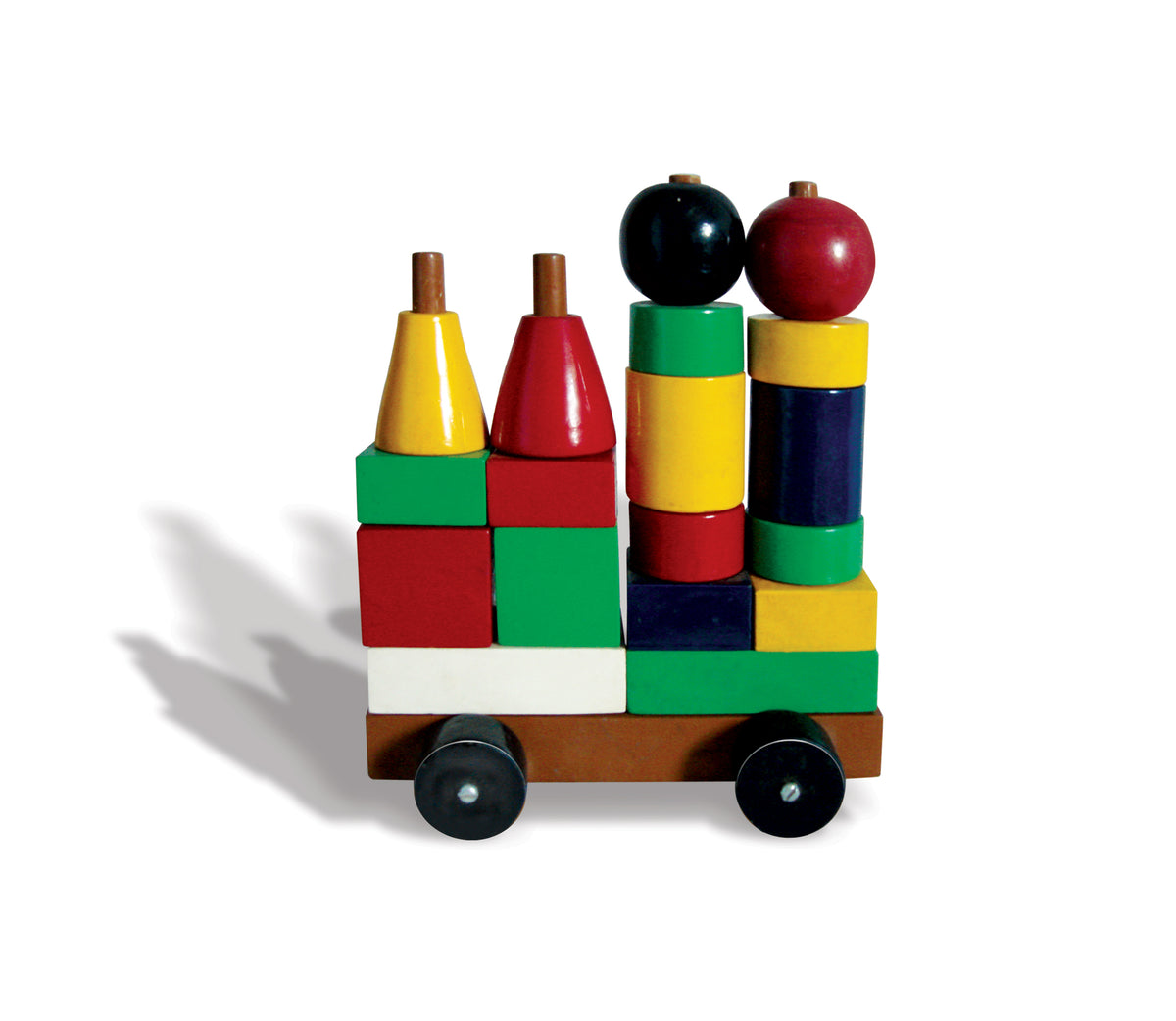 Solid Shapes Car