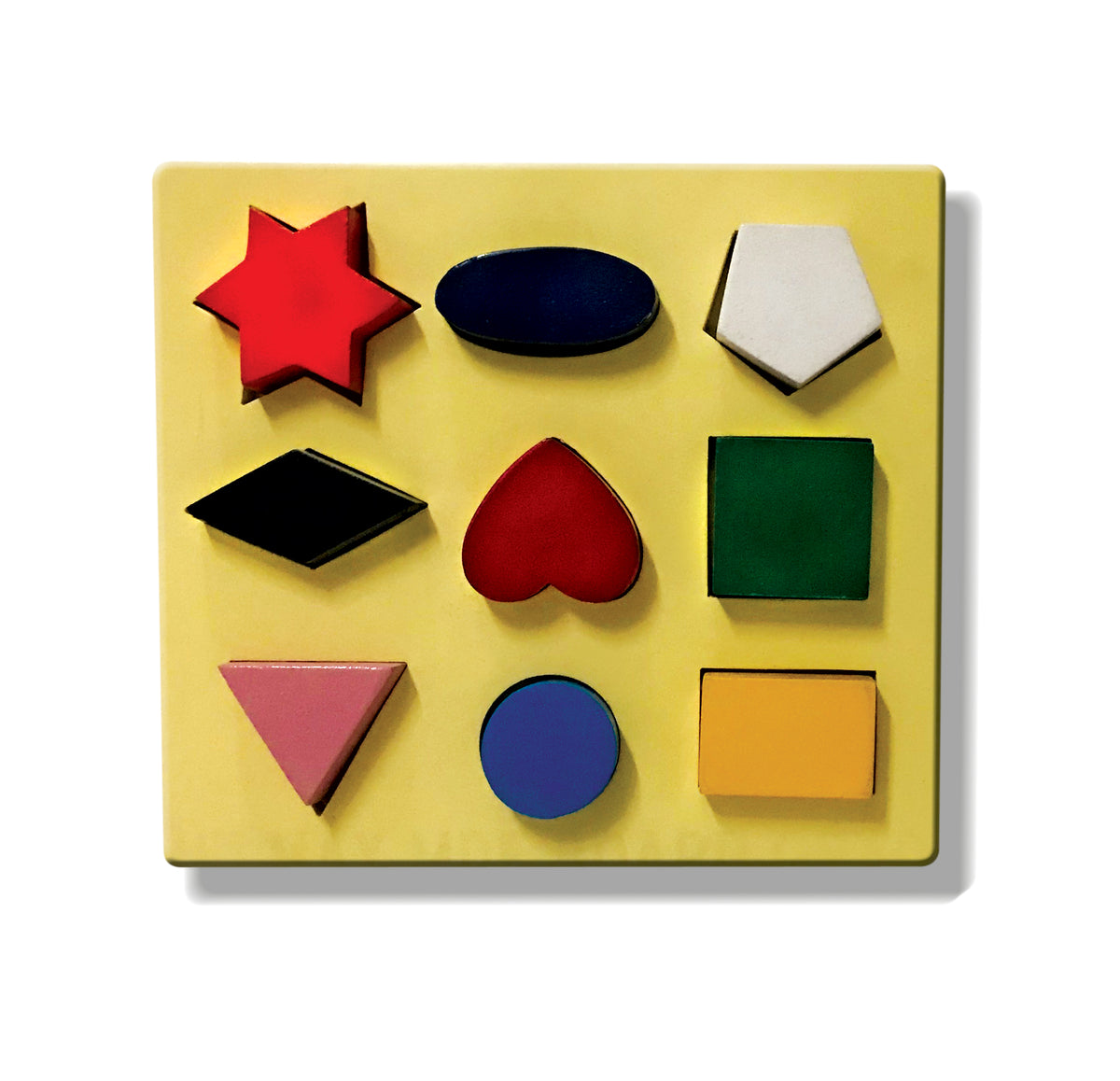 Forme Board Form Board - Learn shapes and stacking – J. Dutta & Co.