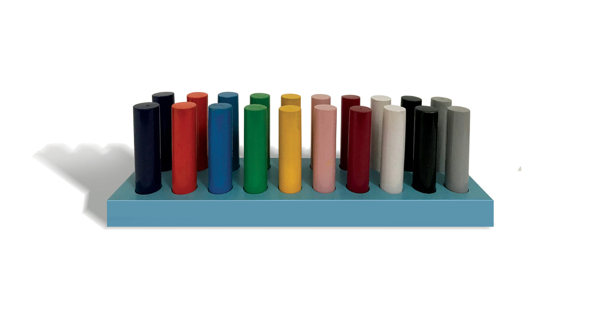 Colour Pairing Board - 20 Pegs in 10 Colours