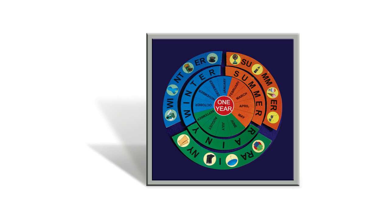 Arrange and Learn – Seasons (English) | Wooden Learning Set