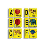 Wooden Alphabet Picture Matching Puzzle (English Letters - Upper Case)