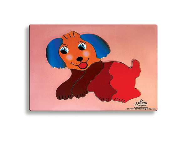 Dog Wooden Jigsaw Tray Puzzle 12 inches x 9 inches