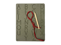 Wooden Letter Writing Practise Board - English Upper Case