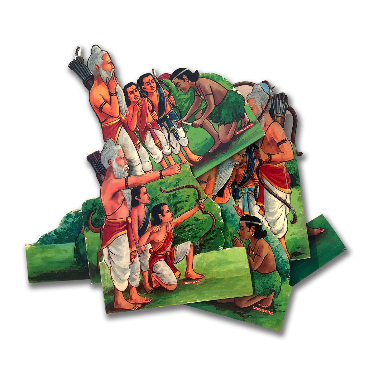 Eklavya - Flash Card Story Cut-outs