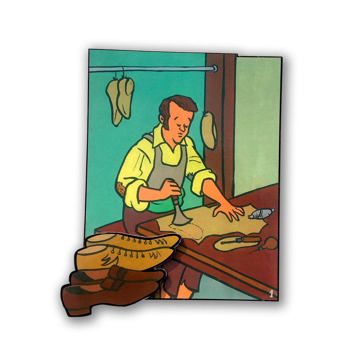 Shoemaker - Flash Card Story Cut-outs