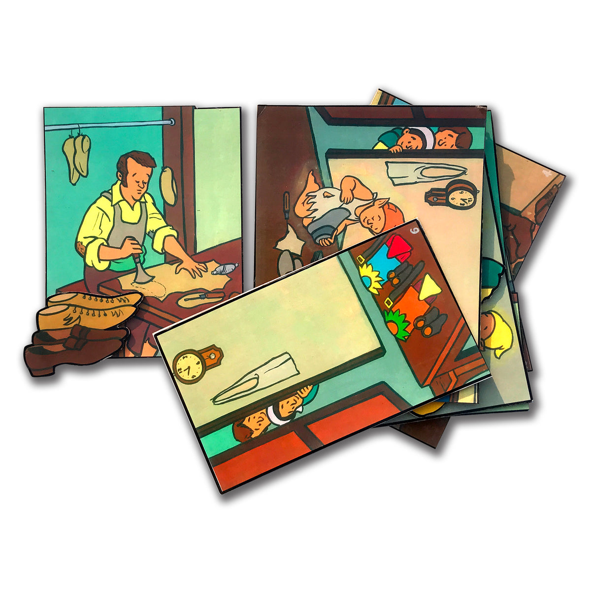 Shoemaker - Flash Card Story Cut-outs